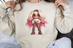 Anti Valentine girl Clipart PNG Product Image 1