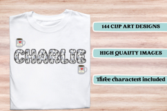 Mothers Day Floral Alphabet &amp; Seamless Patterns PNG Product Image 7