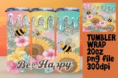 MODERN 20oz Sublimation Design , Bee Product Image 1