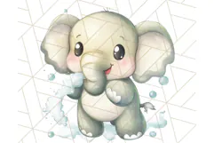 Jungle Safari Animals PNG Cute Pastel Wild Animal Clipart Product Image 4