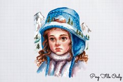 Victorian Winter Clipart Sublimation Bundle PNG Product Image 13
