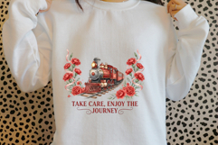 Self-Care Train PNG - Wellness &amp; Mindfulness Sublimation Product Image 4