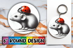 Sweet Coaster Designs for Cars PNG, Cute Animals Product Image 1
