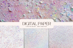 White glitter Background Wallpaper Sparkles Digital Paper_12 Product Image 1