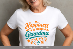 Heartwarming Grandma Quote Mother&#039;s Day Shirt Design SVG PNG Product Image 1