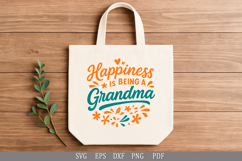 Heartwarming Grandma Quote Mother&#039;s Day Shirt Design SVG PNG Product Image 2
