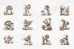 Aussie Easter Animals Clipart Bundle Peeking PNGs Product Image 3