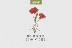 Manifest Quotes with Birth Month Flower Tee 12 Product Image 1