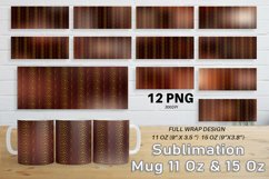 12 Variations Mug Wrap Sublimation Design Product Image 1