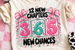 12 New Chapters 365 New Chances PNG Product Image 1