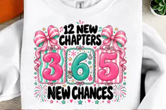 12 New Chapters 365 New Chances PNG Product Image 2