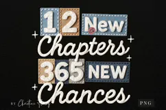 12 New Chapters 365 New Chances PNG Faux Crochet Product Image 2