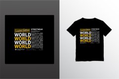 Worldwide writing design, suitable for screen printing Product Image 1