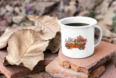 Hello Fall Orange Truck Png Digital Download for Sublimation Product Image 4