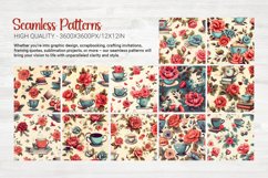 Vintage Cups, Books and Flowers Pack Product Image 5