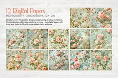 Princess Garden 12 Digital Papers Product Image 6