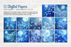 Nocturnal Dandelions 12 Digital Papers Product Image 6