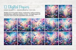 Butterfly Bliss 12 Digital Papers Product Image 6