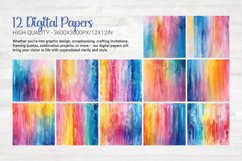 Colorful Explosion 12 Digital Papers Product Image 6