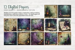 Witch&#039;s Apothecary 12 Digital Papers Product Image 6