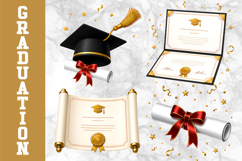 Graduation Party Clipart Bundle, Party Decorations Bundle Product Image 16