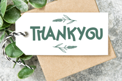 Holiday Snow - Cute Display Ligature Font Product Image 12