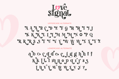 Love Signal - Cute Serif Font with Heart Accent Product Image 12