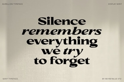 Aurellion - Elegant Serif Font Product Image 12