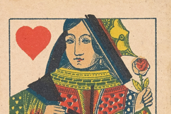 1800s Playing Card Deck Complete 52 Cards with Back Product Image 3