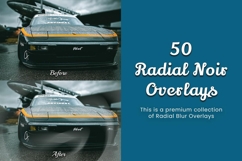 50 Radial Noir Overlays Product Image 14