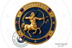 Renaissance Zodiac signs Clipart Set, Astrology, horoscope Product Image 6