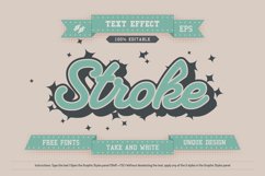 5 Retro Editable Text Effects, Graphic Styles Product Image 3