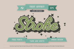 5 Retro Editable Text Effects, Graphic Styles Product Image 4