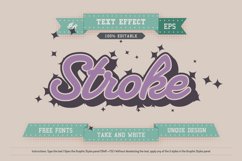 5 Retro Editable Text Effects, Graphic Styles Product Image 7