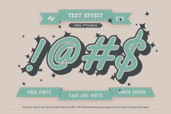 5 Retro Editable Text Effects, Graphic Styles Product Image 10