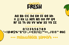 Summer Fresh - Chunky Font Duo Product Image 12