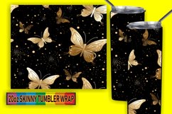 Sleek and Shiny: Sublimation Tumbler Wrap Design Product Image 1