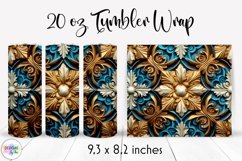 Wood Carving Tumbler Wrap Bundle | Wood Carved Ornament Product Image 24