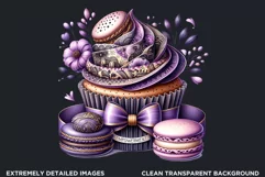 Happy Women's day Cupcake Clipart, 8th of march, Woman Product Image 2