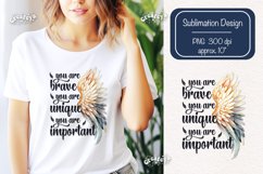 Empowering quotes Women quotes Inspirational sublimation Product Image 1