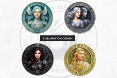 Guardian of the Zodiac Clipart Set, Astrology,horoscope sign Product Image 5