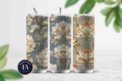 Vintage Mughal Lotus Pattern | Indian Lotus Floral Texture Product Image 2