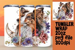 Vibrant Visions: Watercolor Tumbler Design 20oz Product Image 1