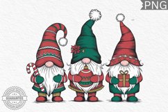 Christmas Gnome Sublimation - Clipart PNG Bundle Product Image 13