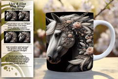 FRESH PNG for 11oz Mug Wrap , Horse Product Image 1