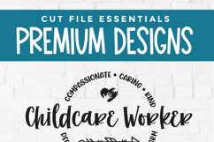 Childcare worker svg - daycare or child care svg for crafts Product Image 6