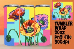 Colorful Pop Art Tumbler Designs Product Image 1