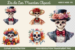 Da de Los Muertos Sublimation PNG Product Image 1