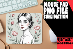 Radiant Desk Pad Design Ideas, Beauty Woman Product Image 1