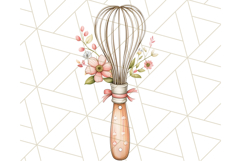 Cottagecore Kitchen Clipart, Vintage Country Floral Kitchen Product Image 4